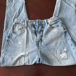 H&M Ultra High Waist Mom Jeans